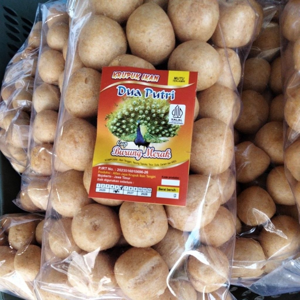 KRUPUK IKAN TENGIRI CAP DUA PUTRI