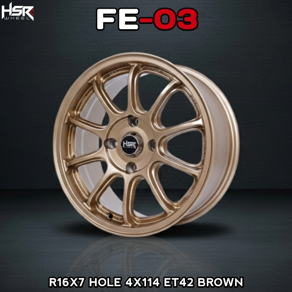 Velg Ring 16 Cocok Buat Avanza & Livina | Velg HSR R16 PCD 4X114