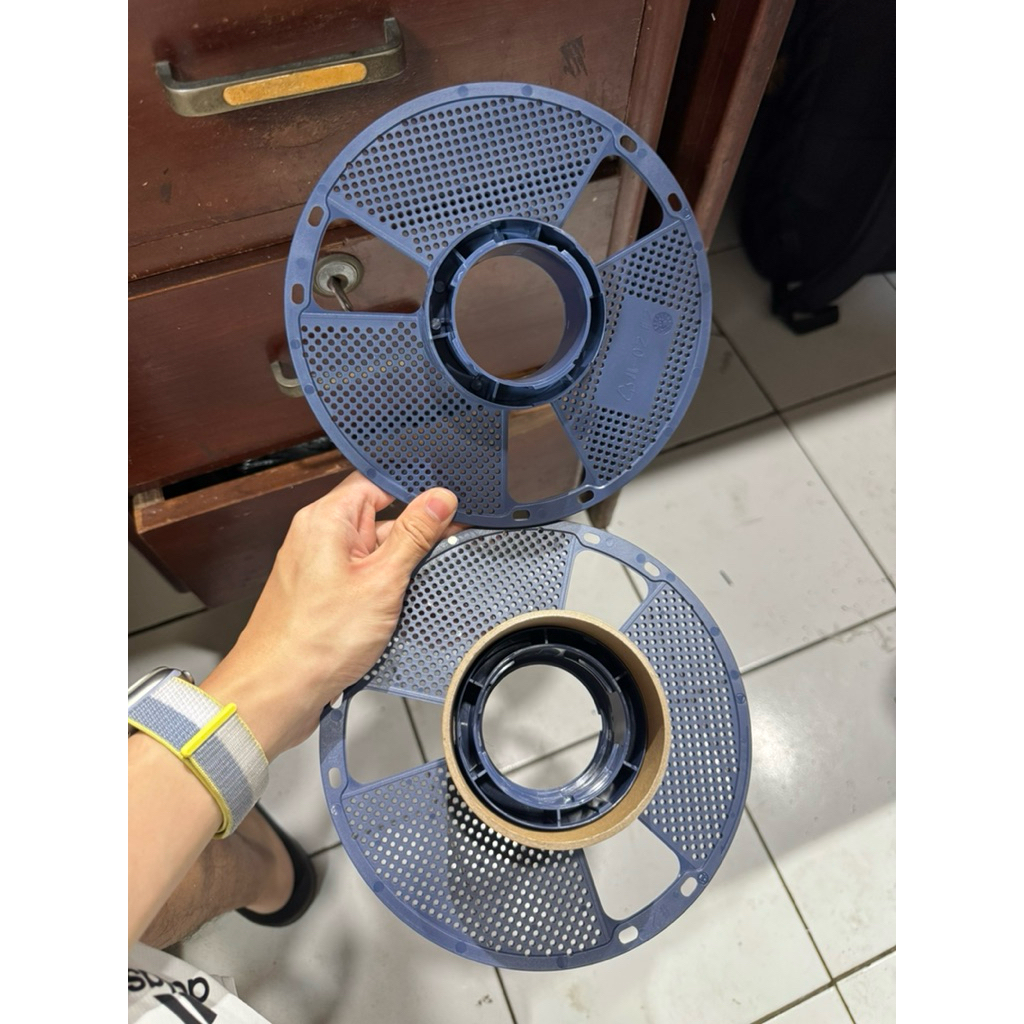 Spool Plastik untuk gulungan / bobin / rol kabel / benang / bobin / recycle spool / bobbin plastik /