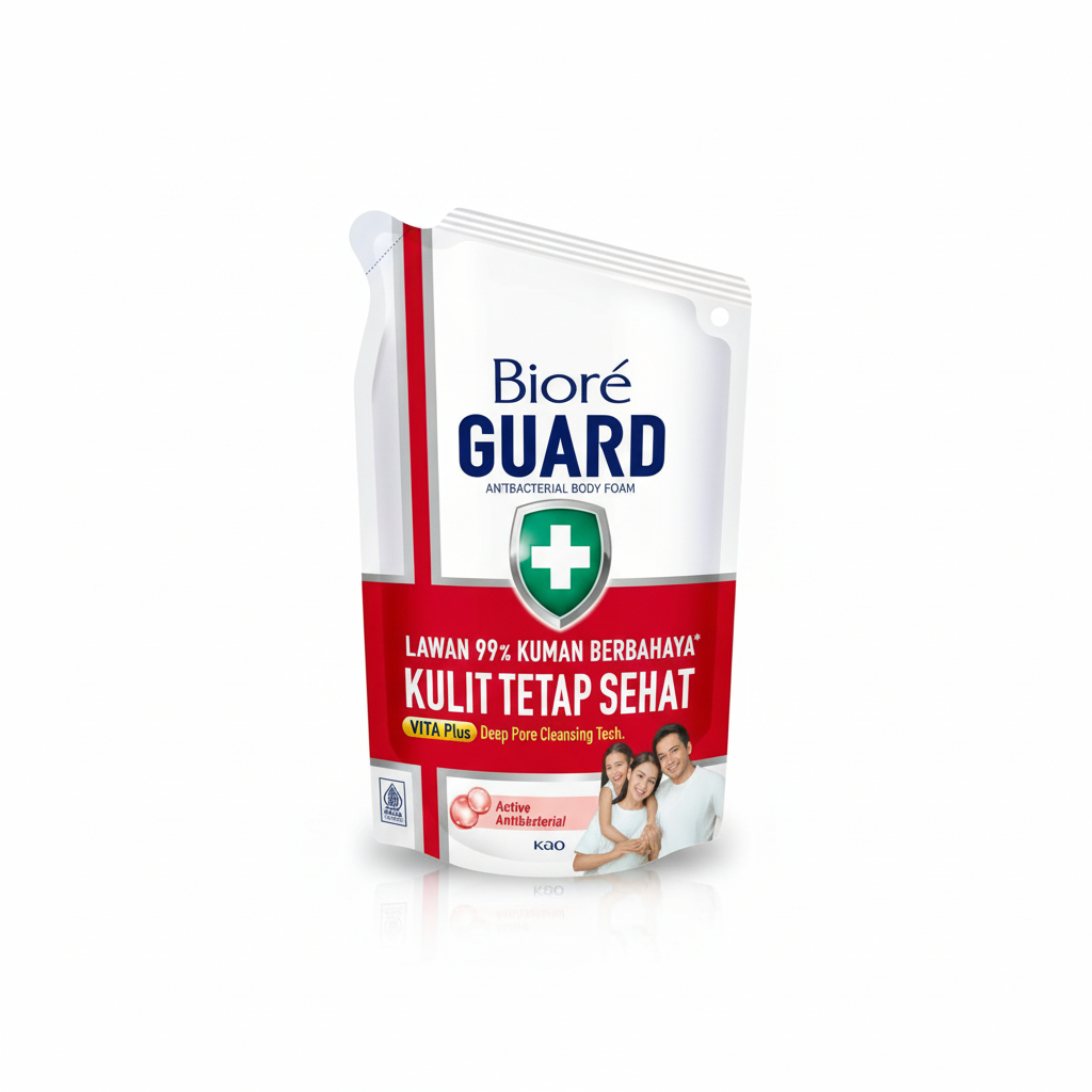 Biore Guard Body Foam Active Anti Bacterial 800ml