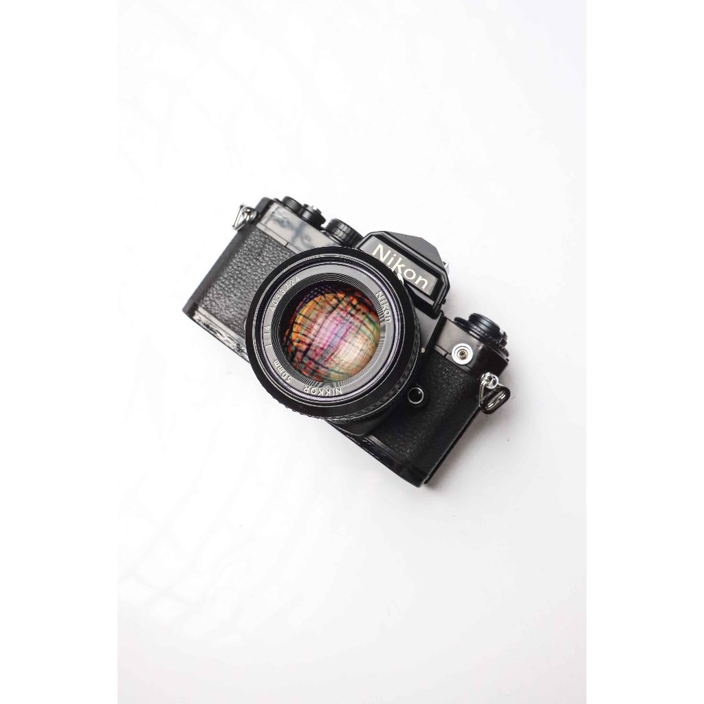 Kamera Analog Nikon FE kit 50mm f1.4 AI Mulus Normal