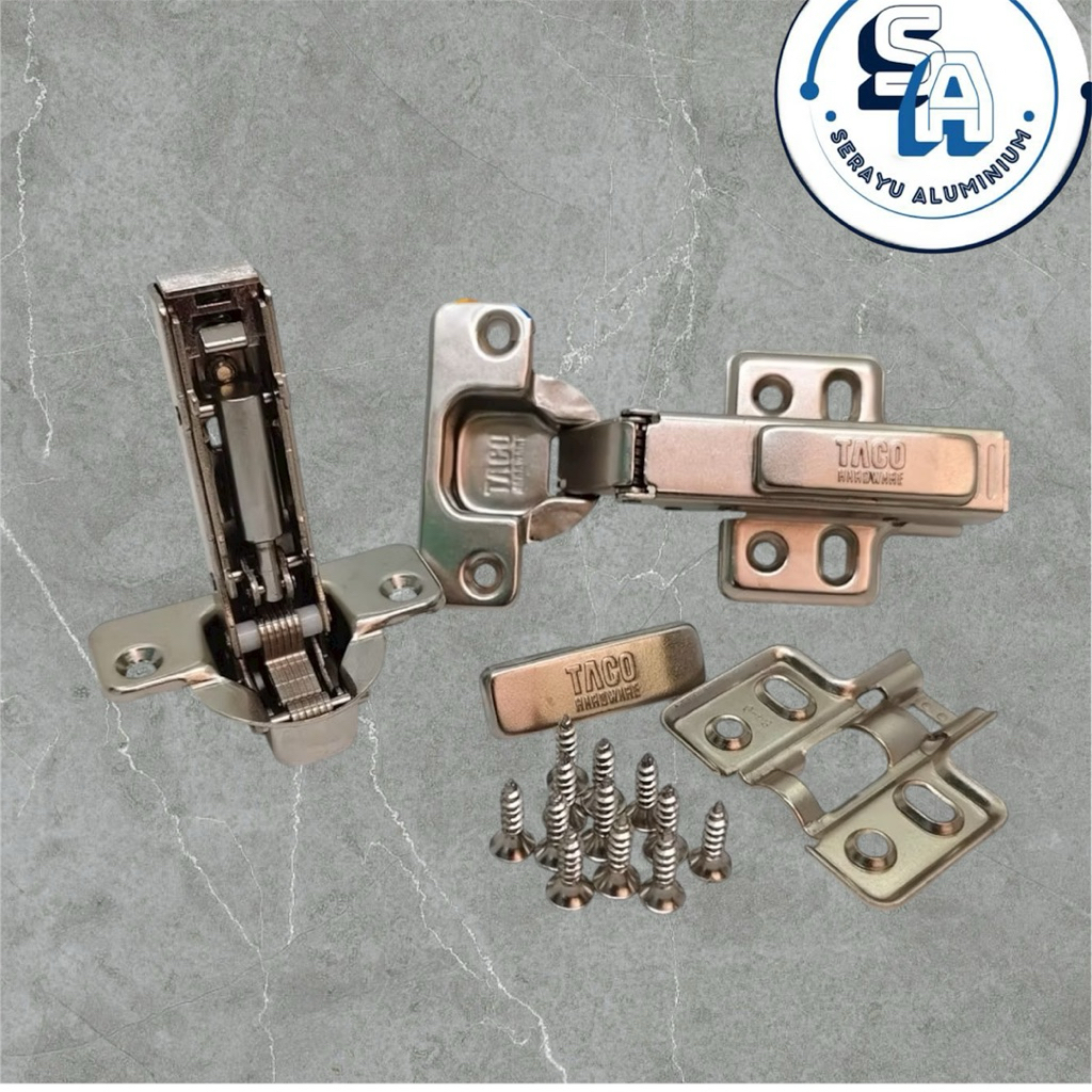 Engsel TACO slowmotion |engsel sendok taco soft close