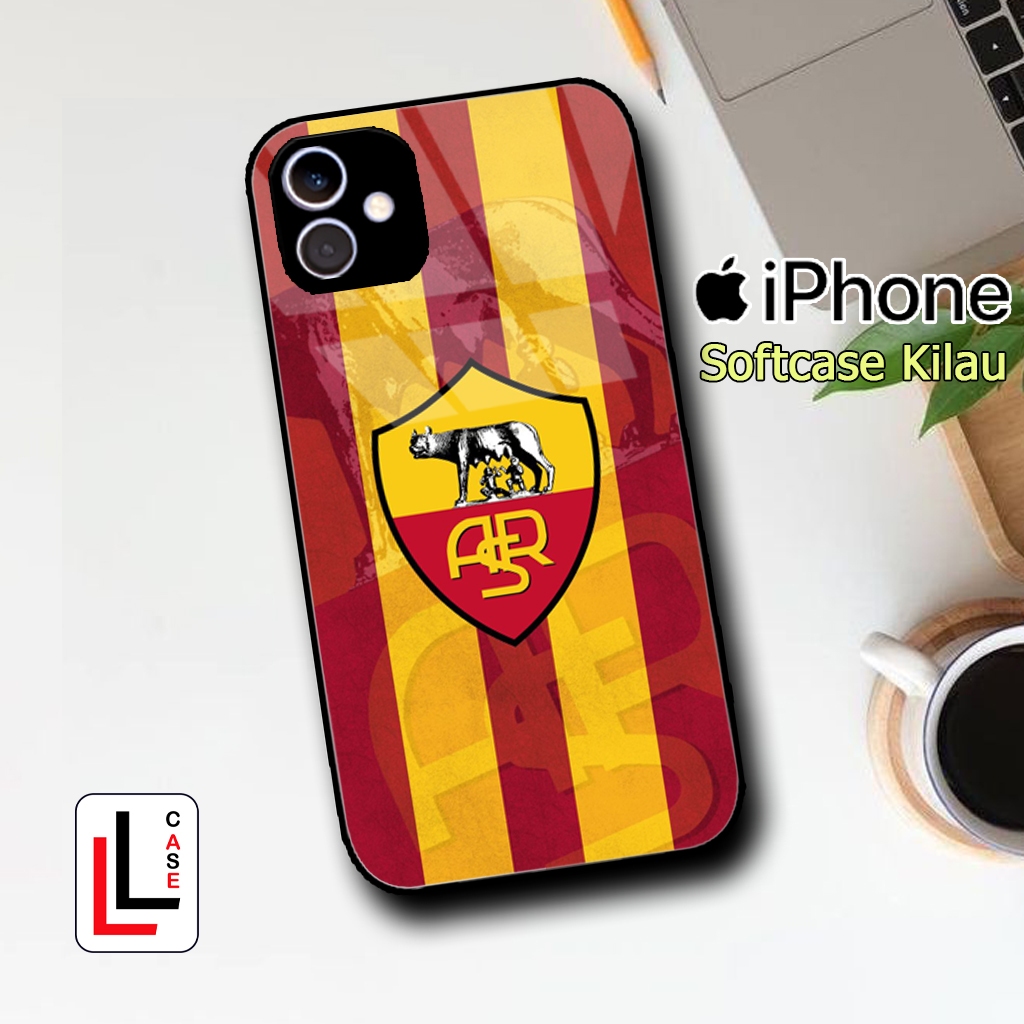 {LL0190} Softcase Glossy Iphone 11 12 13 14 15 Pro Max Mini X XR 6 7 8 Case IP Premium Kilau Mirror 