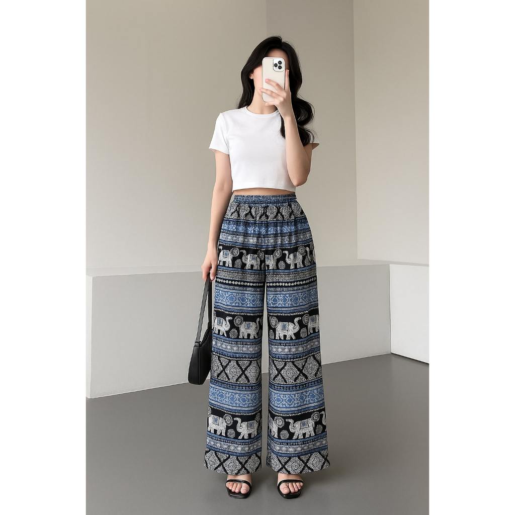 Celana Kulot Panjang Wanita Premium Rayon Cullote Highwaist Santai Adem Nyaman Kekinian