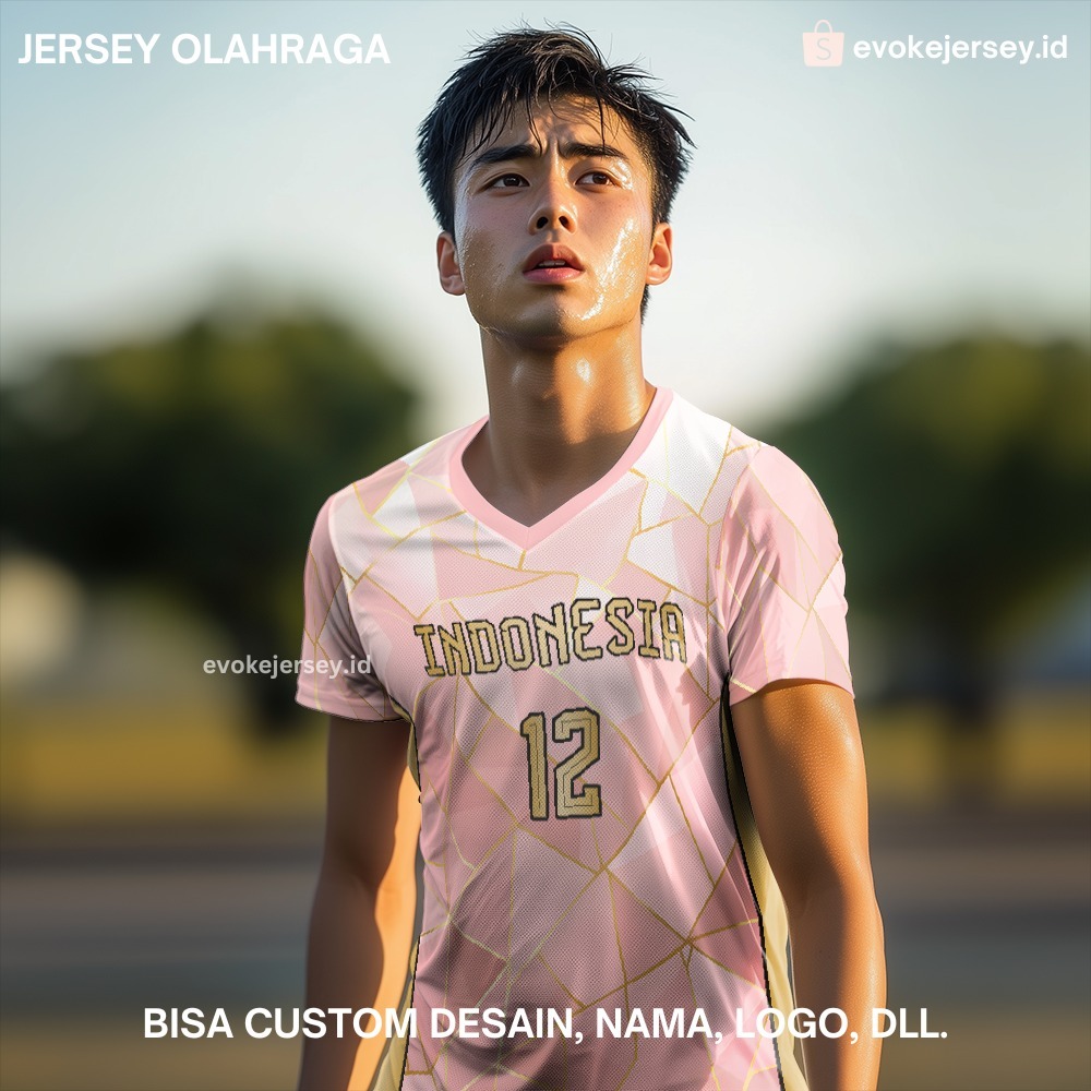 Kaos Jersey Basket Pink Gold Motif Abstrak 148 - Jersey Olahraga Custom