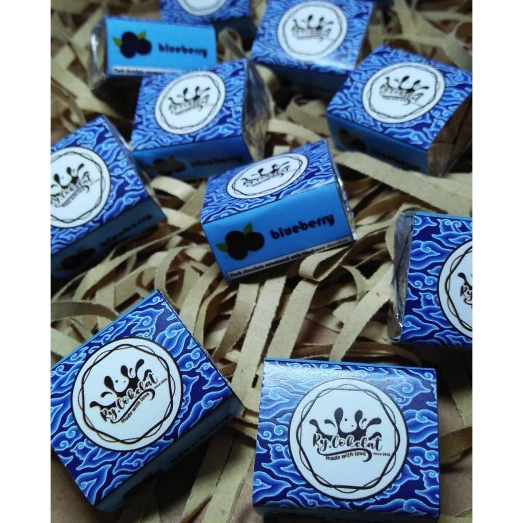 Kertas Pembungkus Cokelat Dadu | Wrapper Coklat