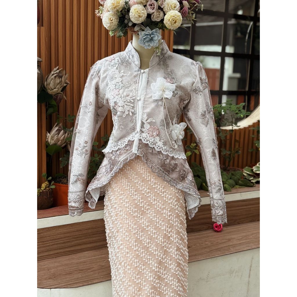 Beachylooks Atasan Kebaya Melisa Top kondangan outfit lamaran simple elegant
