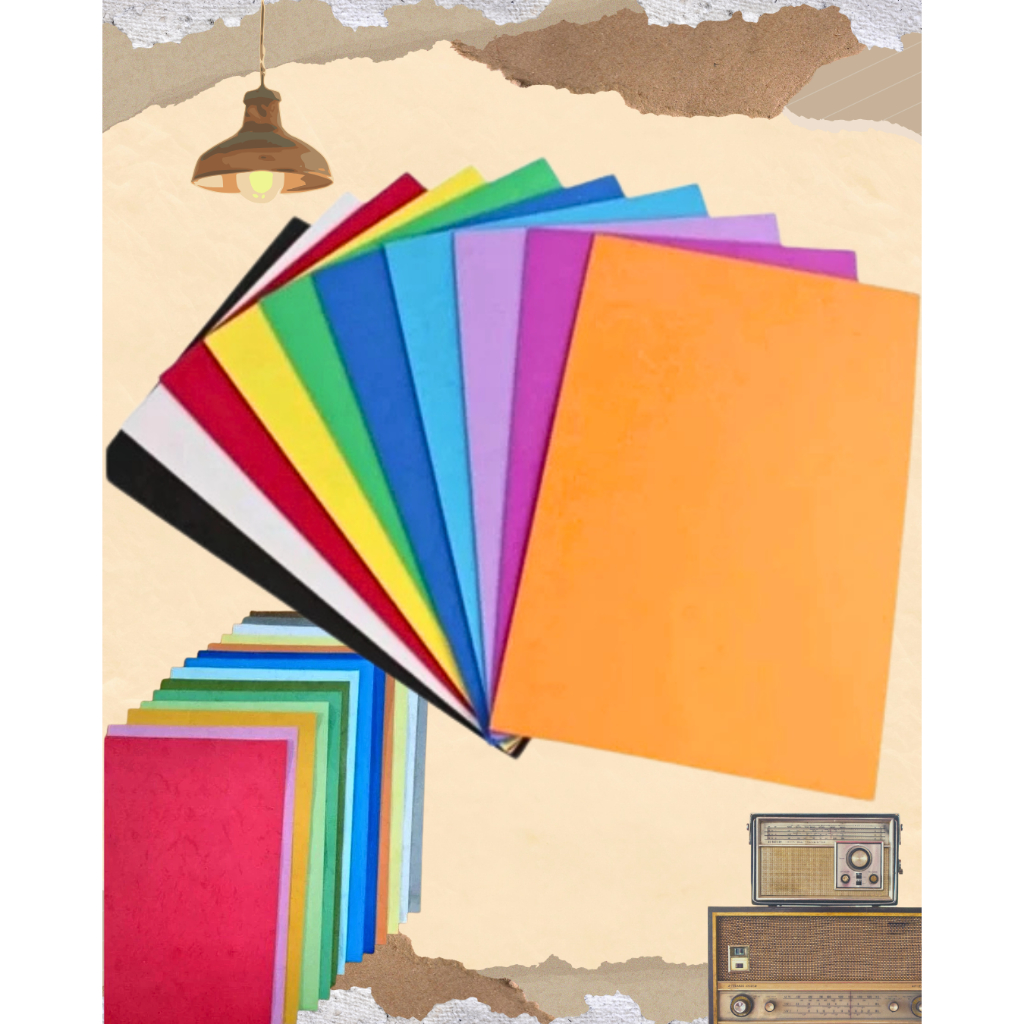 1 Pcs Kertas Bufalo F4 Warna Warni – Kertas Tebal Premium