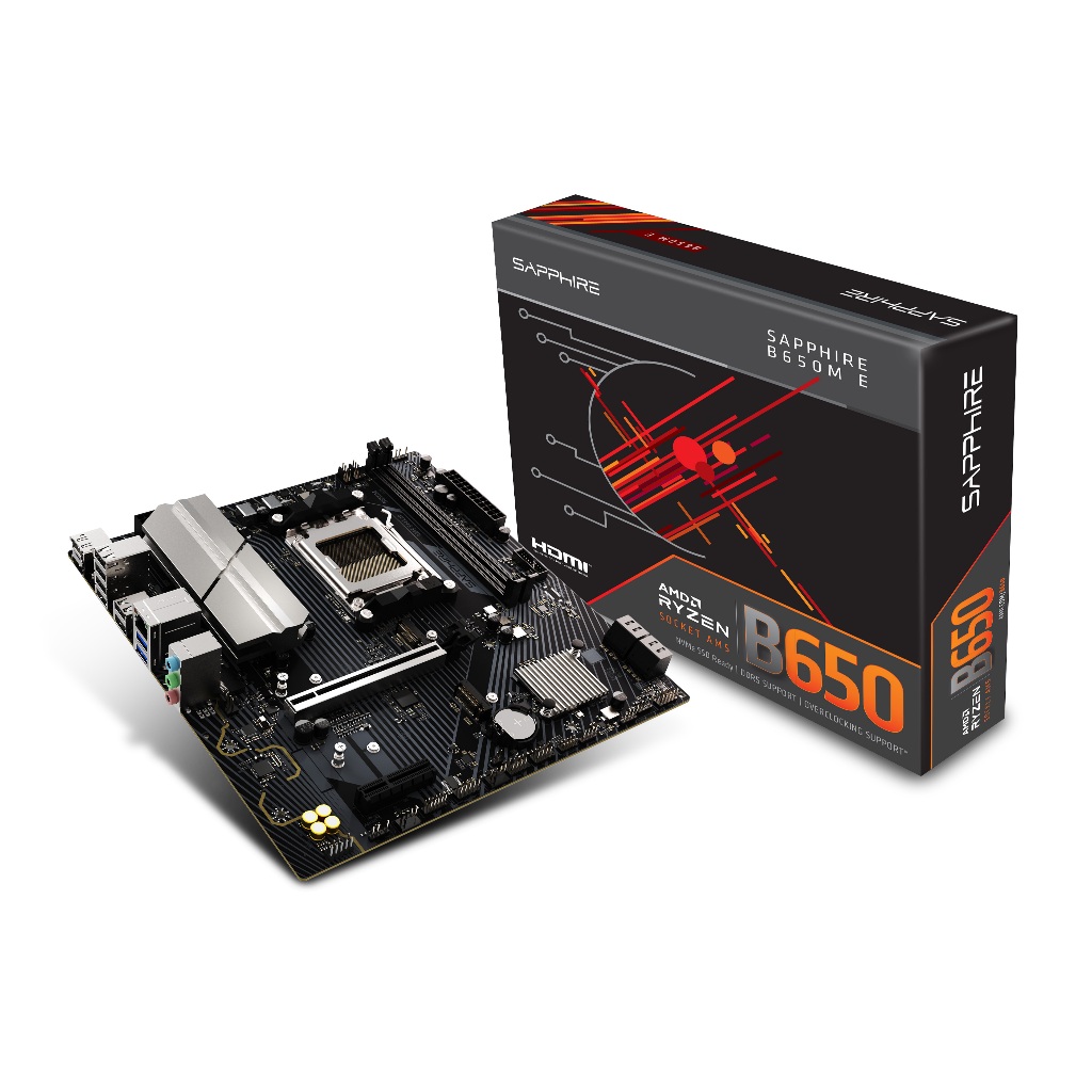 MOTHEBOARD SAPPHIRE B650M-E | MOBO MOTHEBOARD AMD AM4