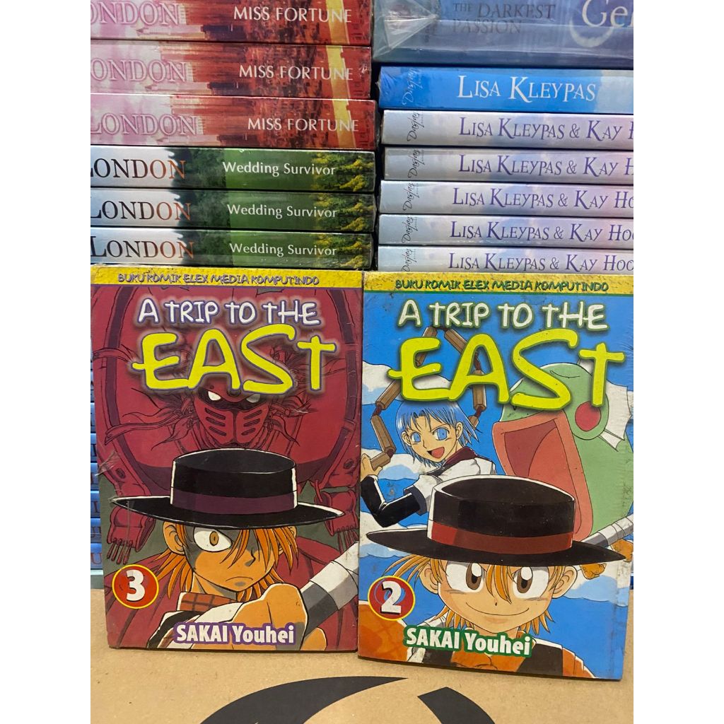 Komik Cabutan " A Trip To The East " by SAKAI YOHEI Kondisi Segel Baru