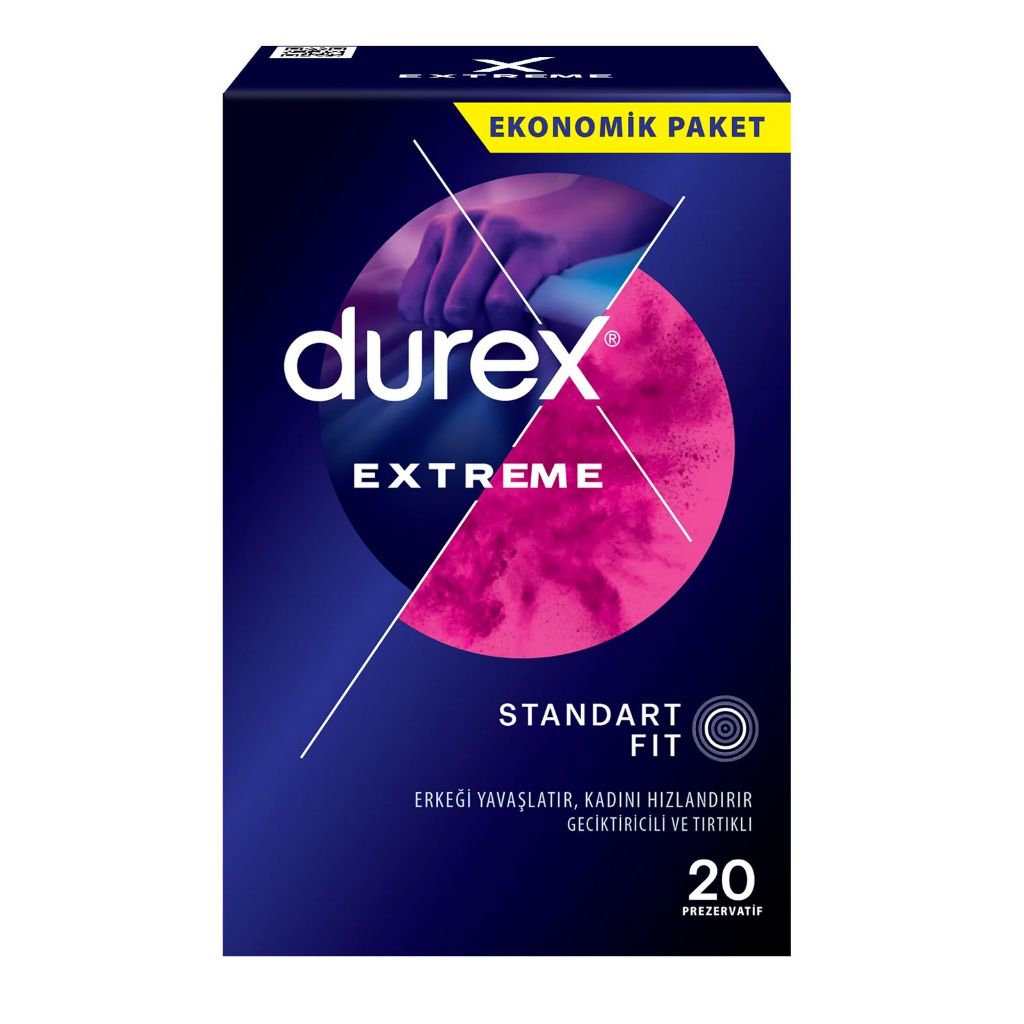 Kondom Mutual Climax Durex Mutual Pleasure Extreme Standart Fit