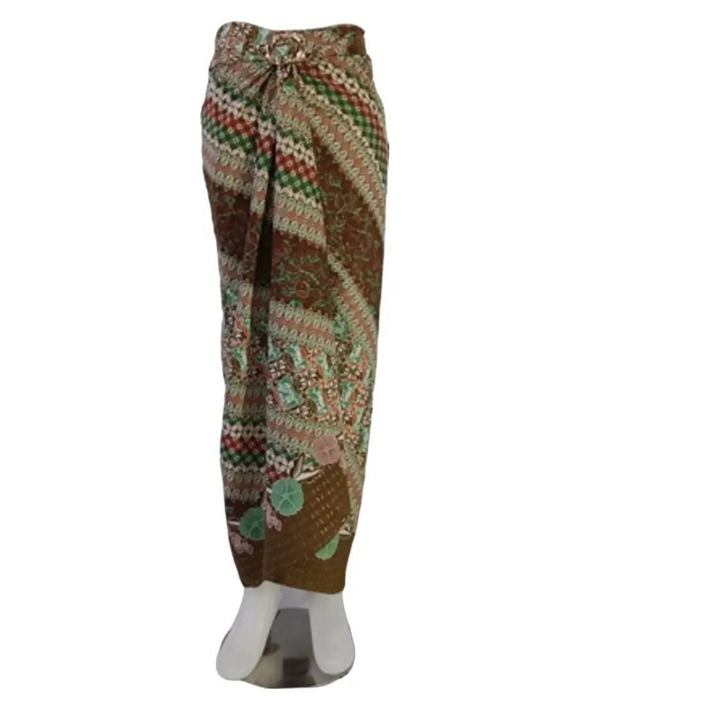 Rok Batik Wanita Kain Lilit Bahan Semi Sutra Silky Motif 21