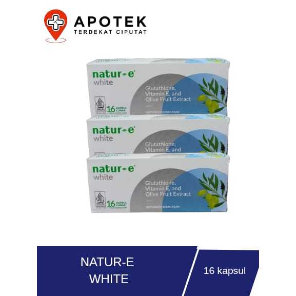 Natur-E White 16 Kapsul – Suplemen Kesehatan & Kecantikan Kulit