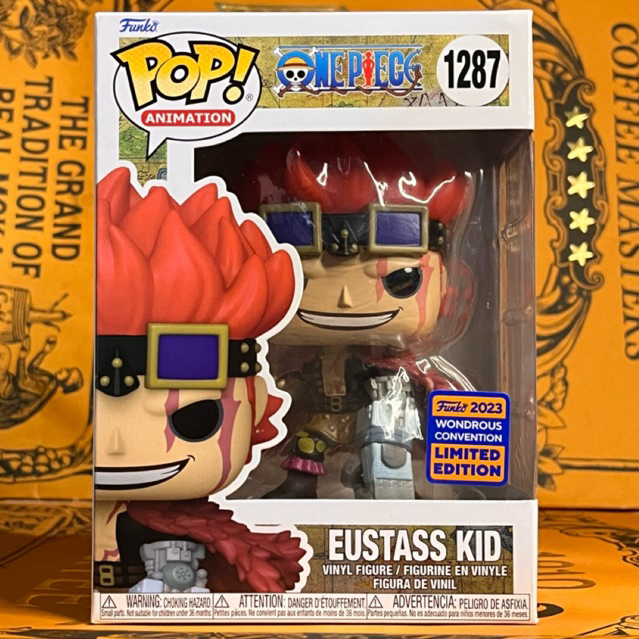 Funko Pop Animation: One Piece - Eustass Kid #1287 Wondrous Convention 2023 (1)