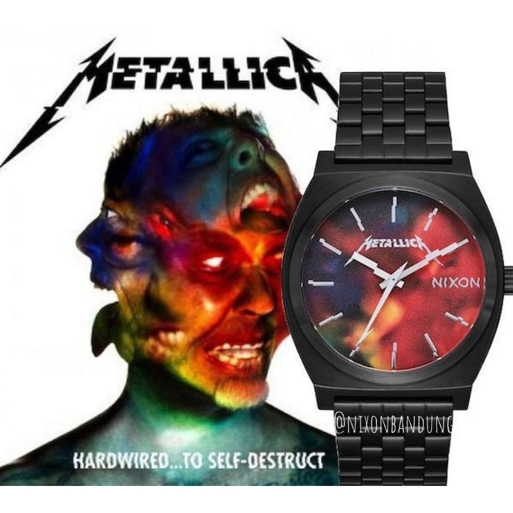 Nixon Time Teller Metallica Hardwired Original