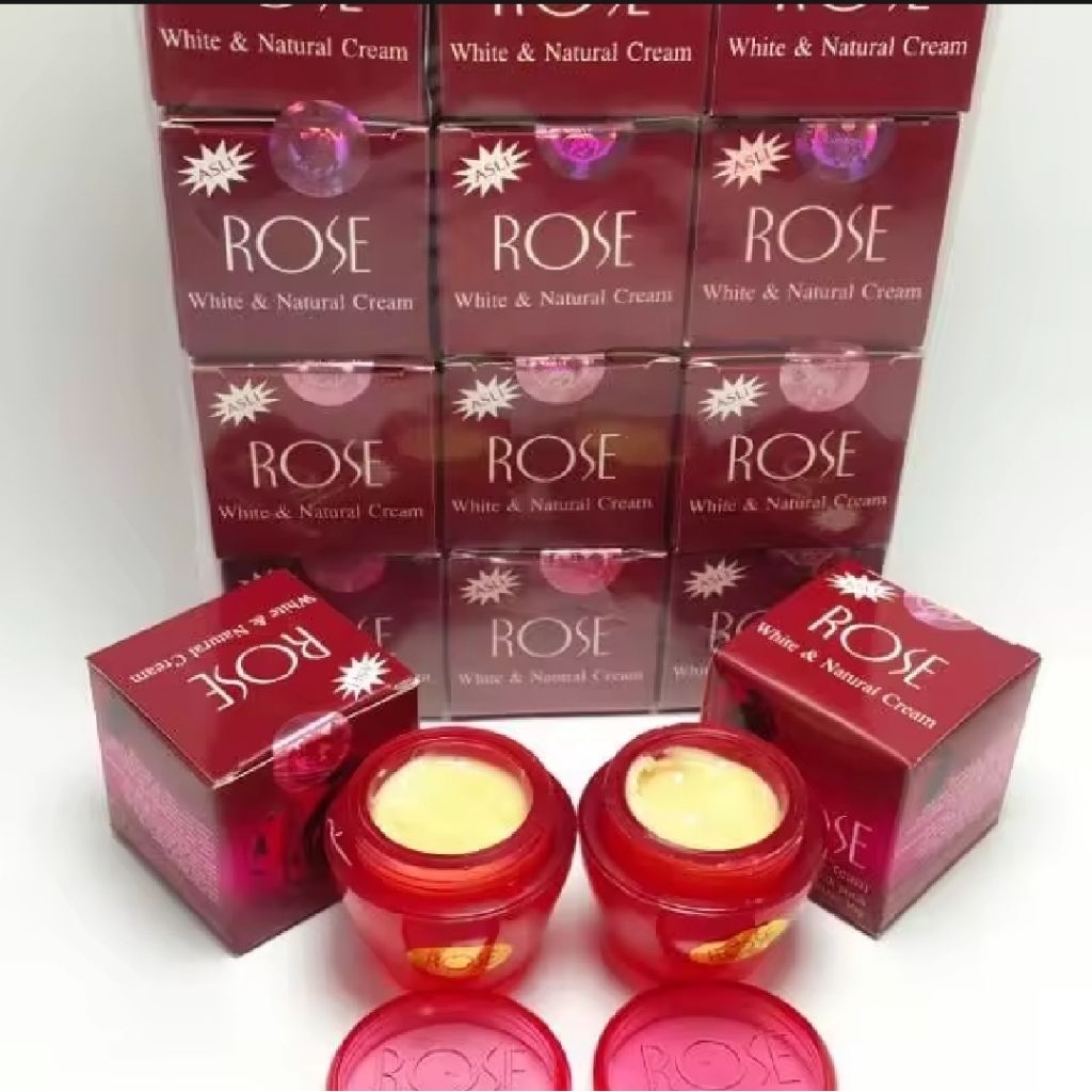 Rose Cream Bunga Mawar Krim Pelembab Wajah Original
