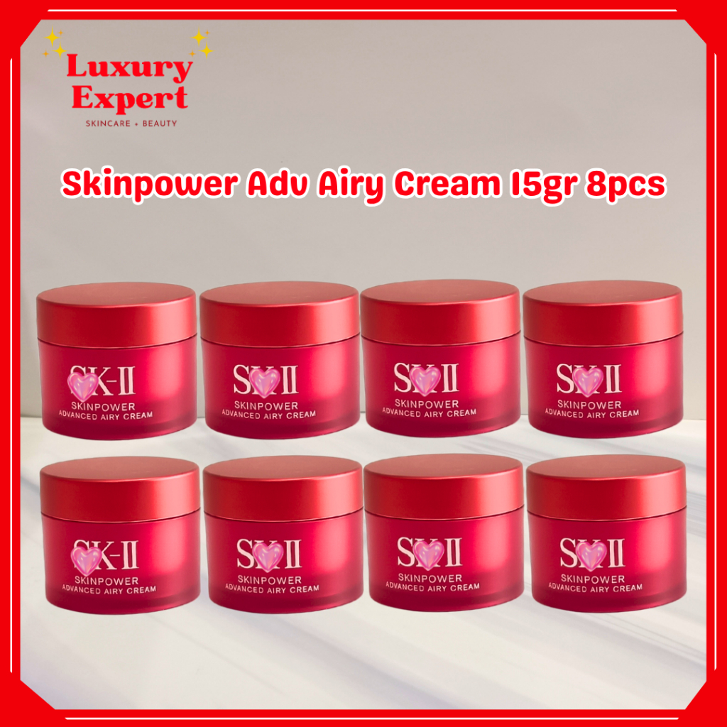 SKII SK-II SK2 Skinpower Advanced Airy 15gr 8pcs - Skin Power Pelembab Wajah