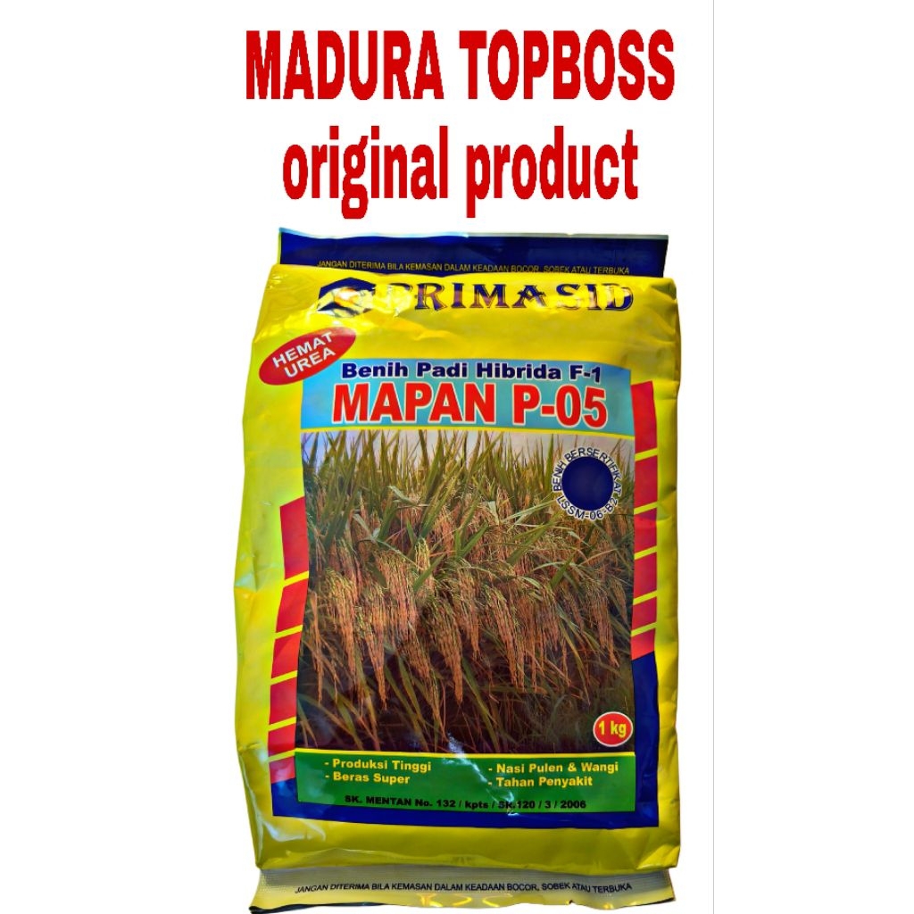 BIBIT PADI MAPAN O5  ORIGINAL