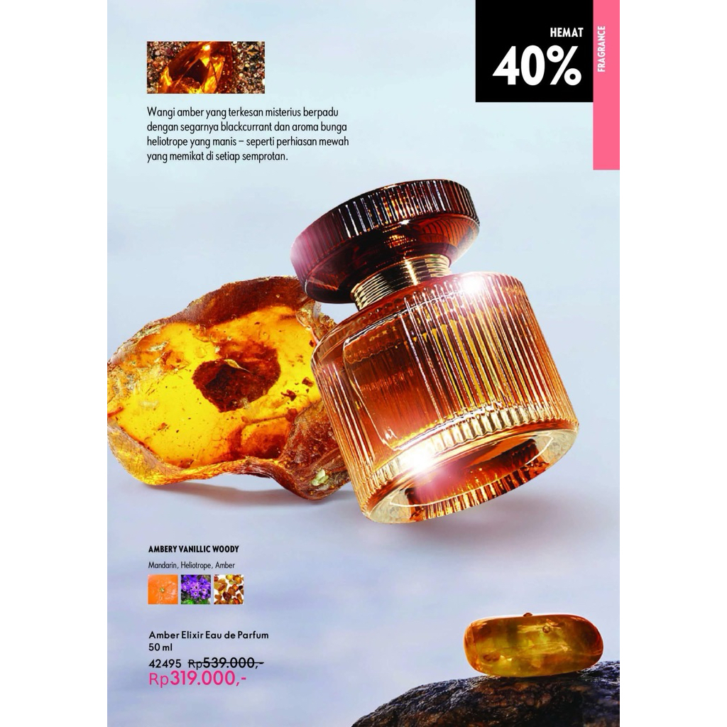 Amber Elixir eau de parfum Oriflame