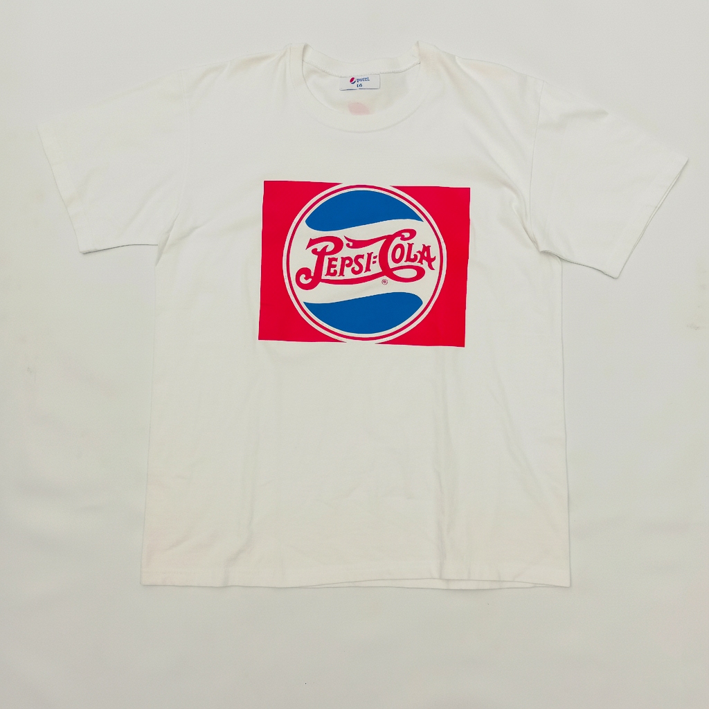 Kaos PepsiCola Limited Edition 1940s – T-Shirt Putih Vintage | Ukuran L