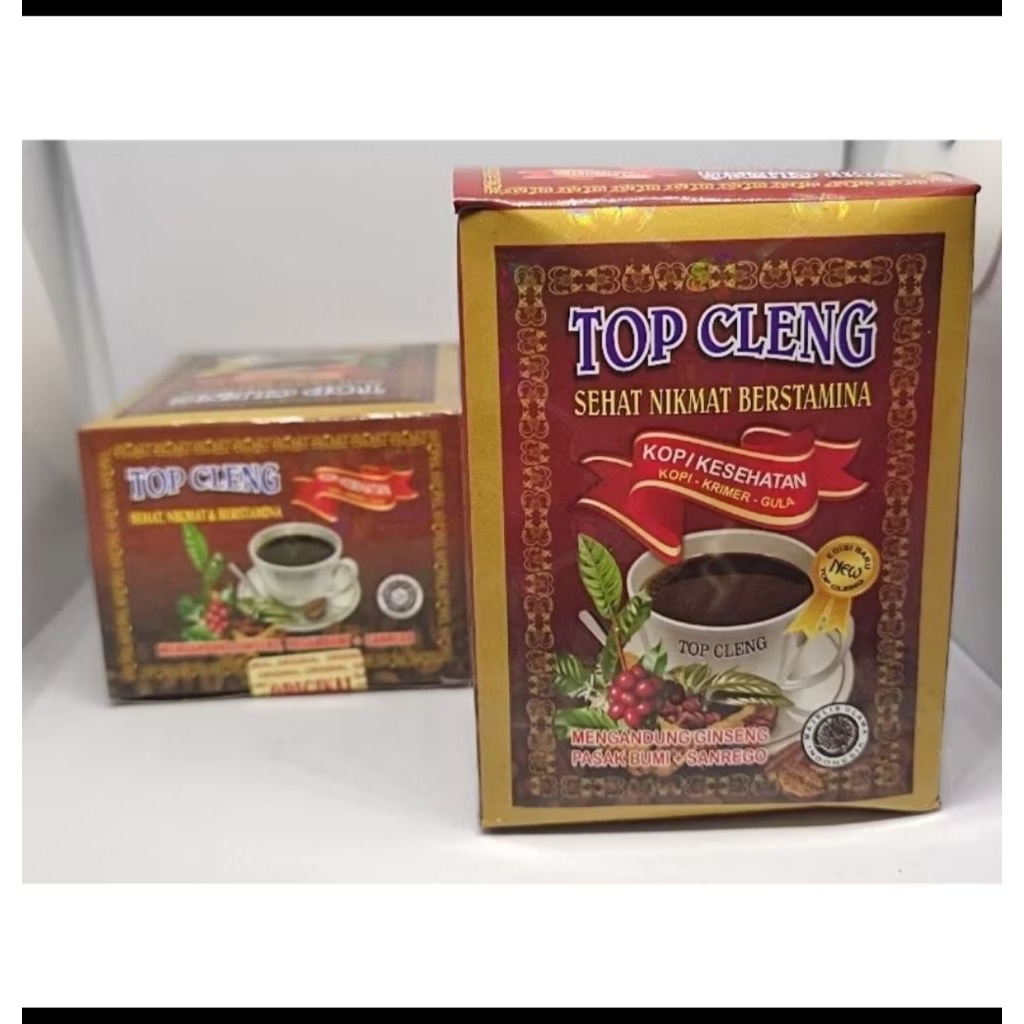 ' Best Seller ' isi 10 sachet kopi sedu Top Cleng'ggg paling ampuh