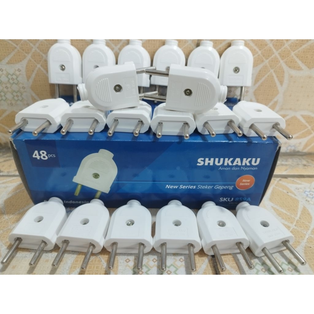STEKER GEPENG SHUKAKU COLOKAN