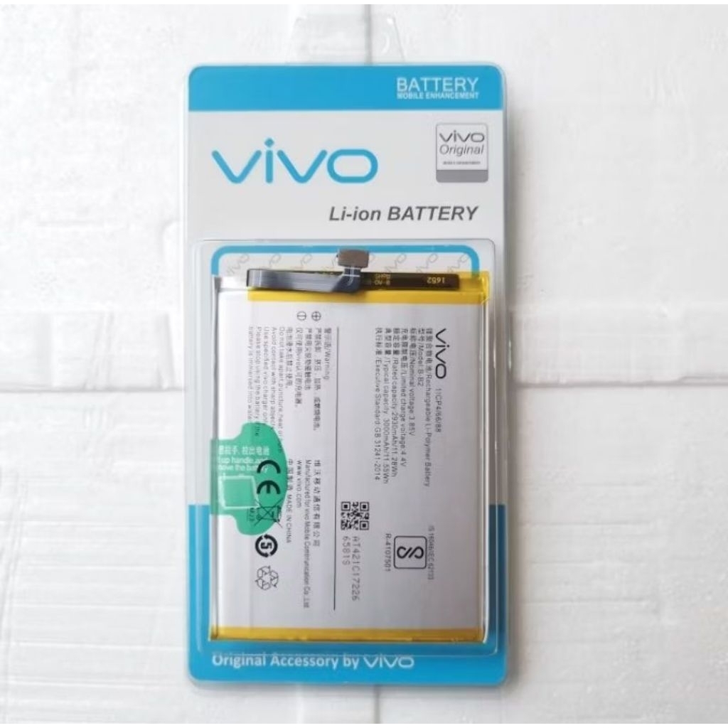 Batre Baterai Battery HP VIVO V5 / VIVO 1601 ORIGINAL 100% Model Batrei B-B2 BB2