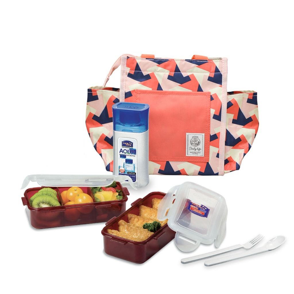 LOCK & LOCK Lunch Box Set Tempat Makan