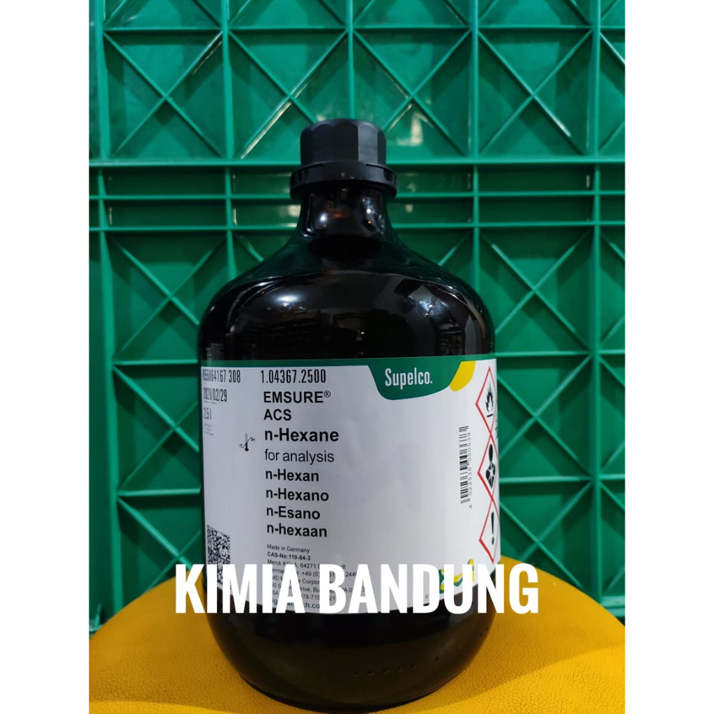N-HEXANE pro analis / HEXANE / Heksana MERCK 104367 - 2,5L ORIGINAL