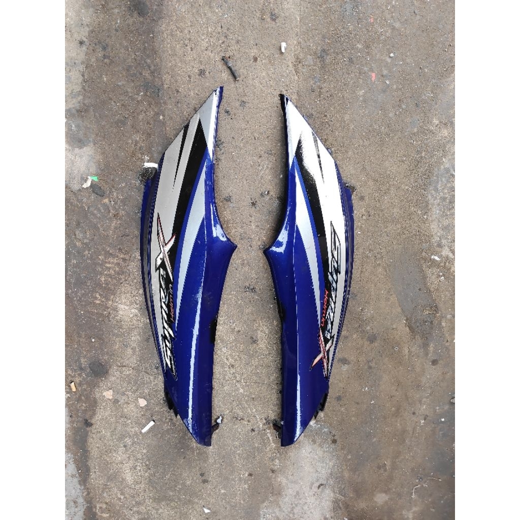 cover bodi belakang supra x 125 helm in original