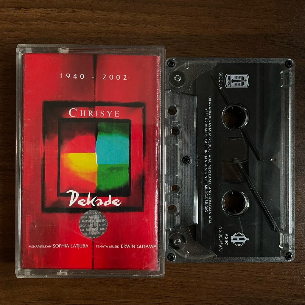 Kaset Pita - Chrisye - Dekade