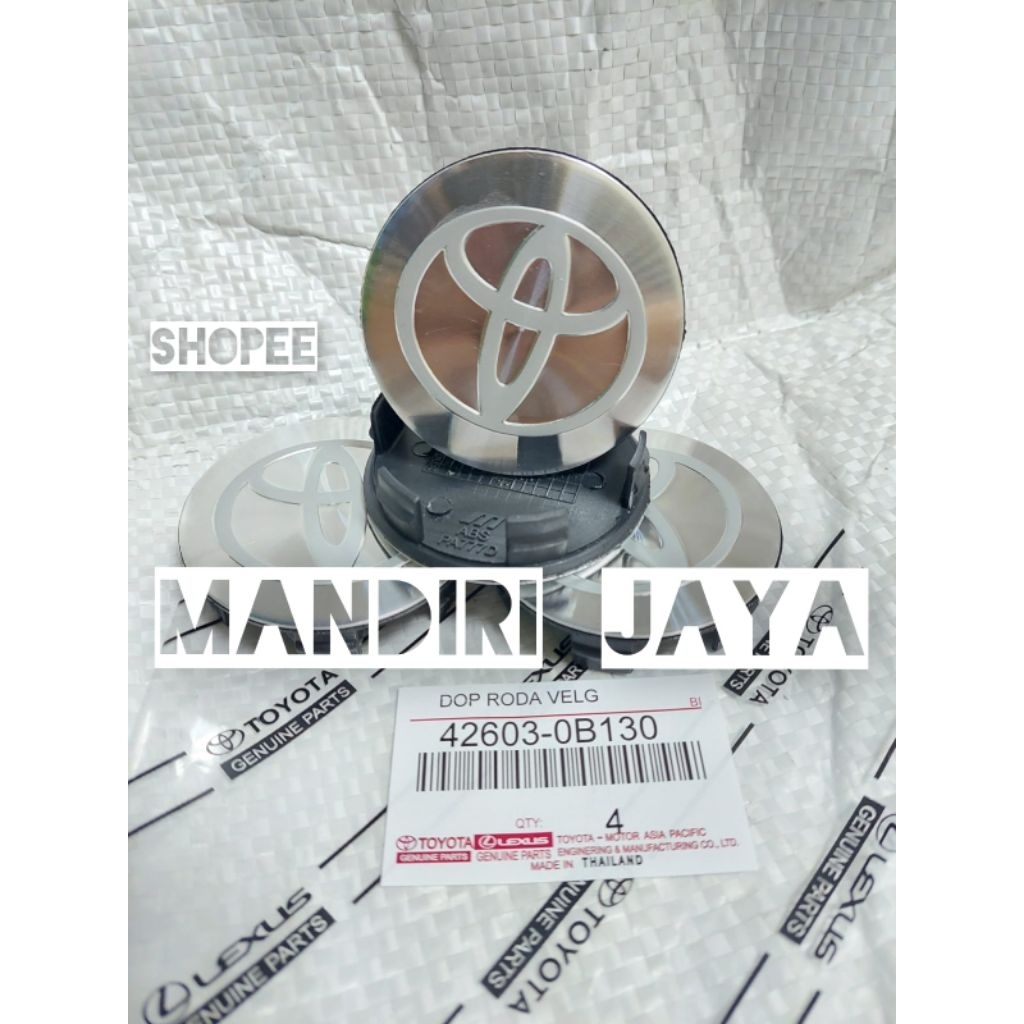 Tutup As Roda Dop Velg 4pcs Kijang Kapsul Ori
