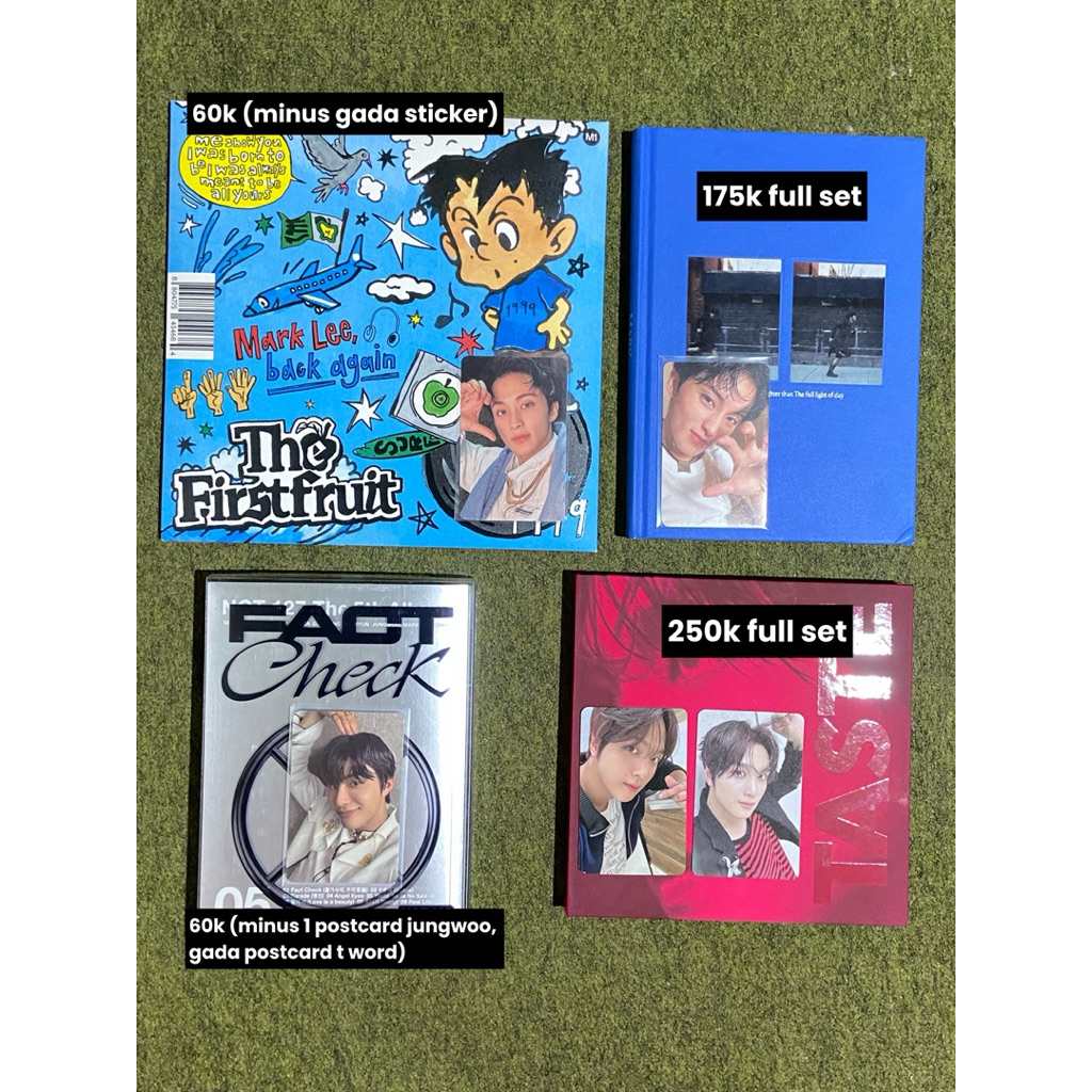 AAB NCT - Album Haechan SAVORY, Album Mark Maung Taeyong
