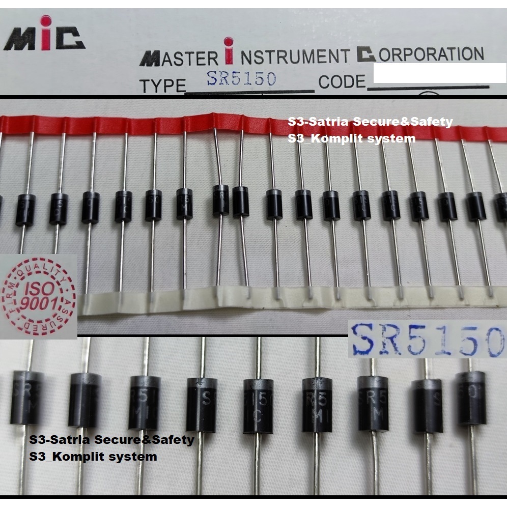 SR5150 DIODA sr5150 SR 5150 diode MBR5150 SB SB5150 menggunakan SR5150