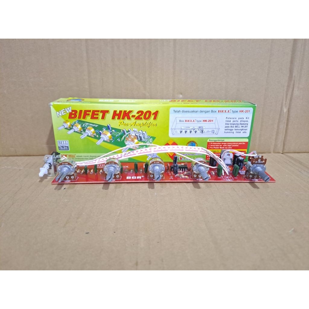 Kit Stereo Tone Control Bifet BELL For HK 201 .