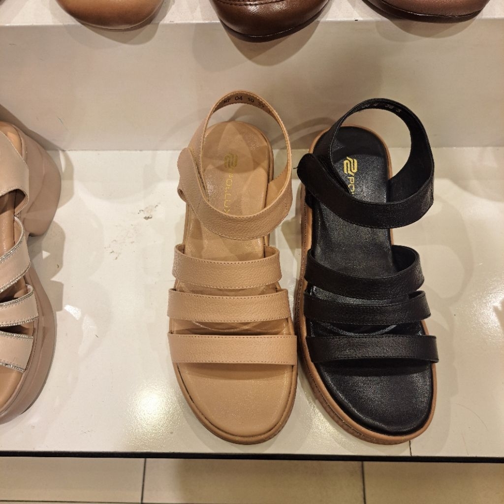 Sandal wanita POLLUX "KULIT ASLI"