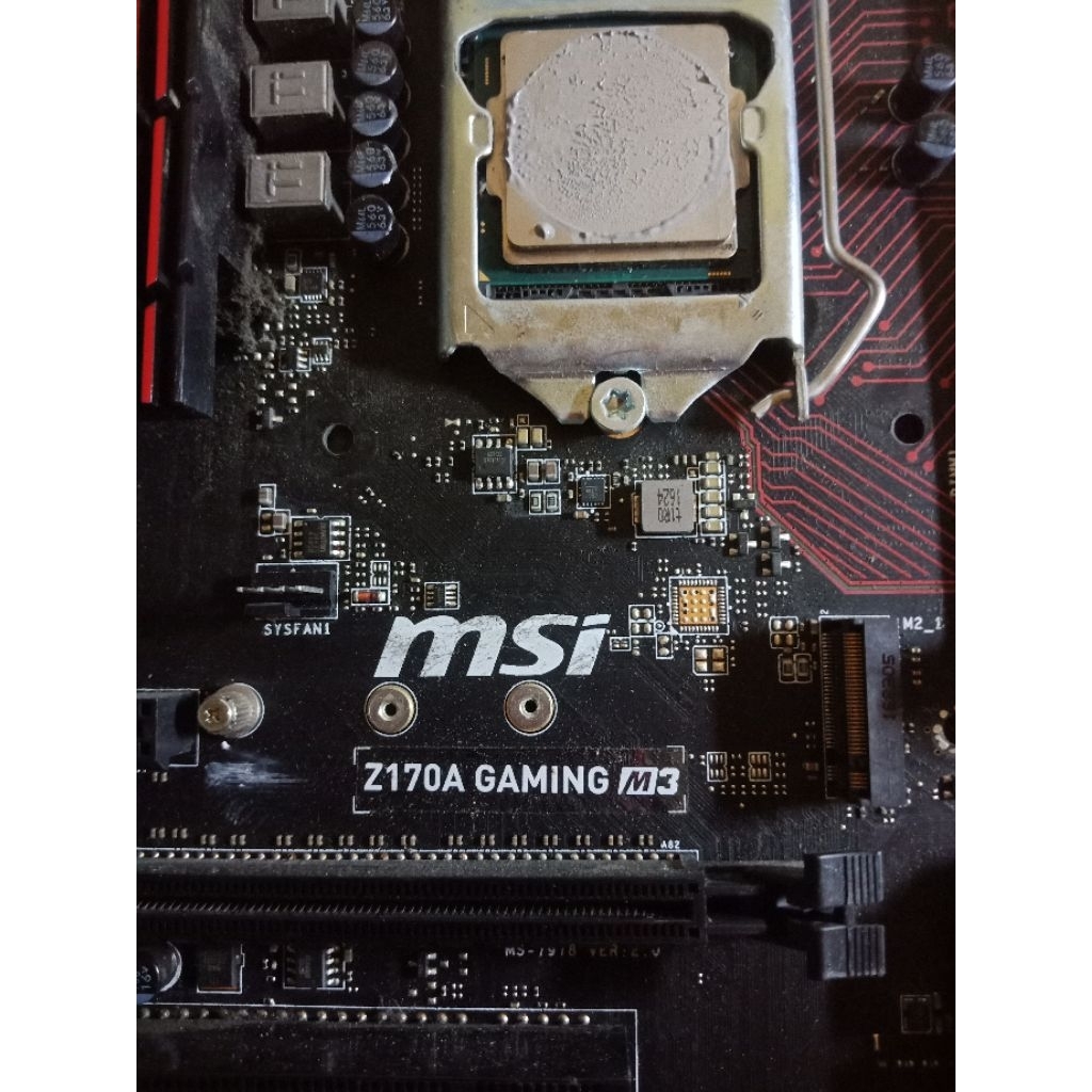 Mainboard MSI Z170A gaming M3 murah.
