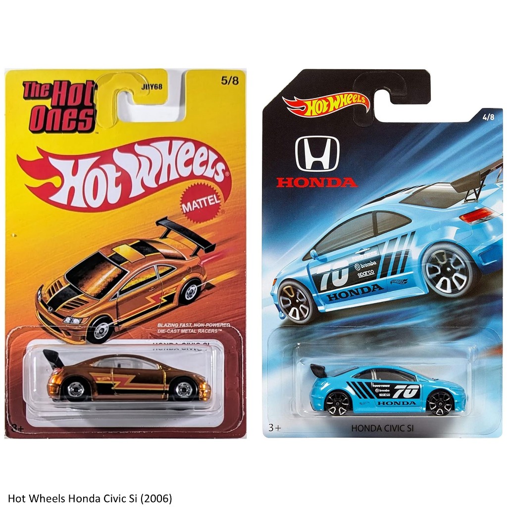 HOT WHEELS HONDA CIVIC SI 2006 SERIES