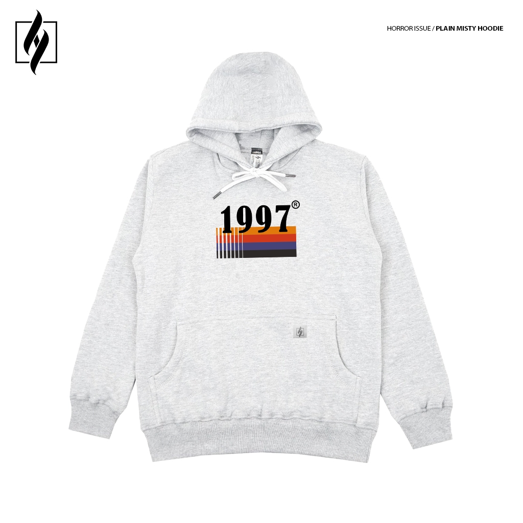 Horror Issue - Hoodie Pullover Misty // 1997 // Hoodie Vintage Pria Wanita