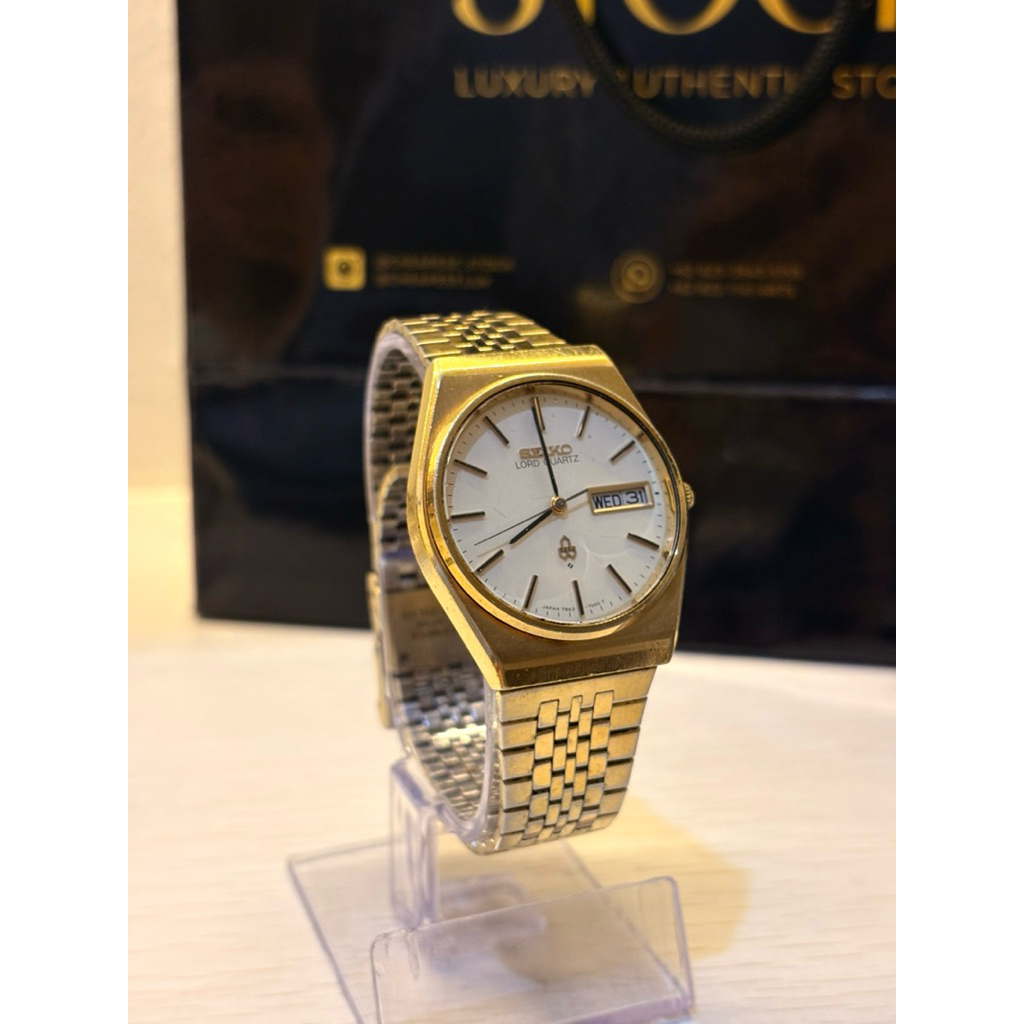 Seiko Lord Quartz Gold Plated Dresswatch
