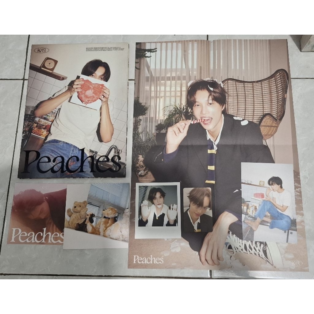 Unsealed Album Kai EXO Peaches Kisses Ver.