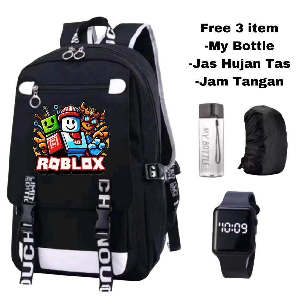 Tas ransel anak Roblox-Tas sekolah anak Roblox-Tas sekolah karakter Roblox-Tas ransel anak keren Rob