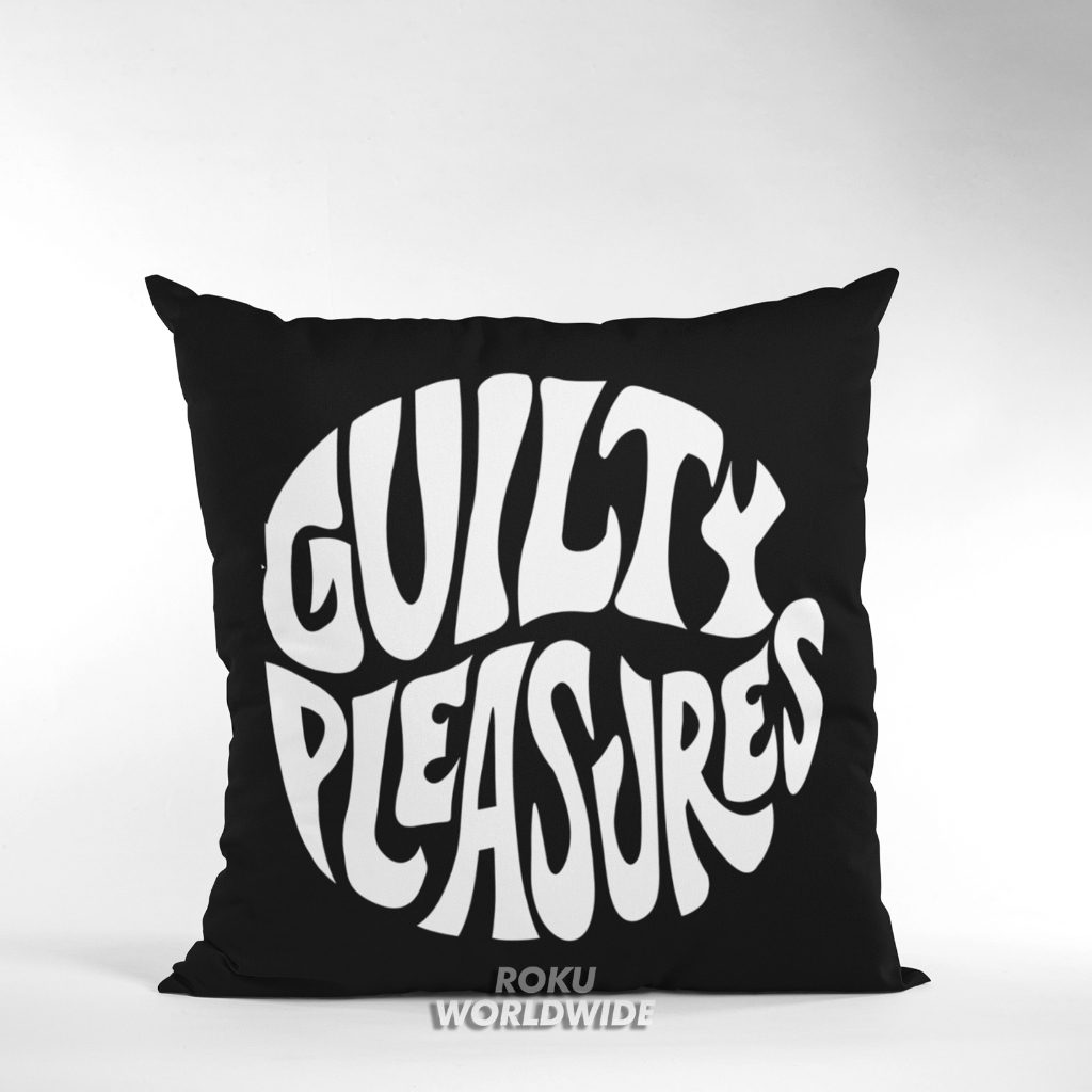 Roku Worldwide Bantal Sofa Aesthetic Karakter Typography Dekorasi Hiasan Kamar DS422