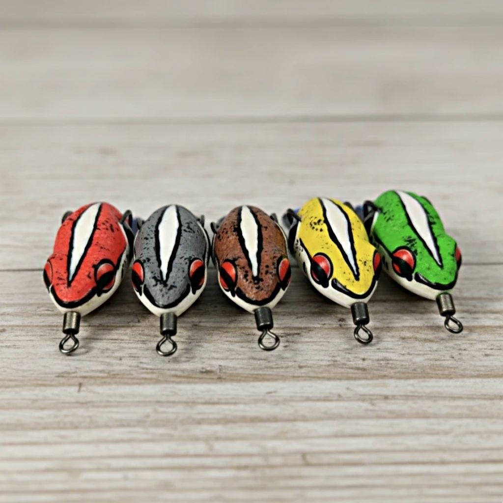 Soft Frog 3 cm Umpan Casting Gabus Hook VMC | DR Lure