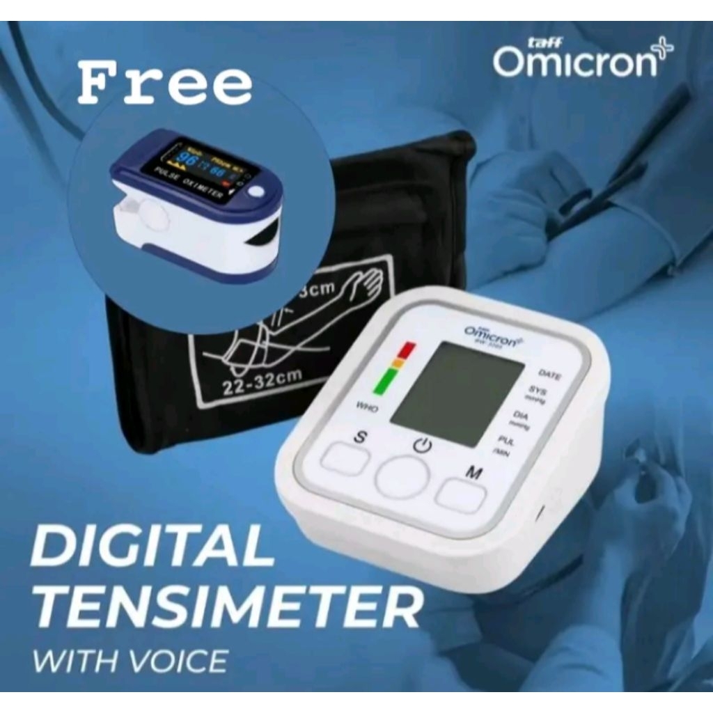 BARU TENSI TAFF OMICRON + OXIMETER