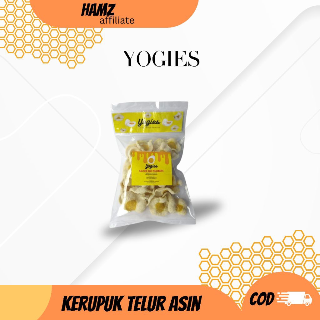 Kerupuk telur asin Kota Bandung 50 gram