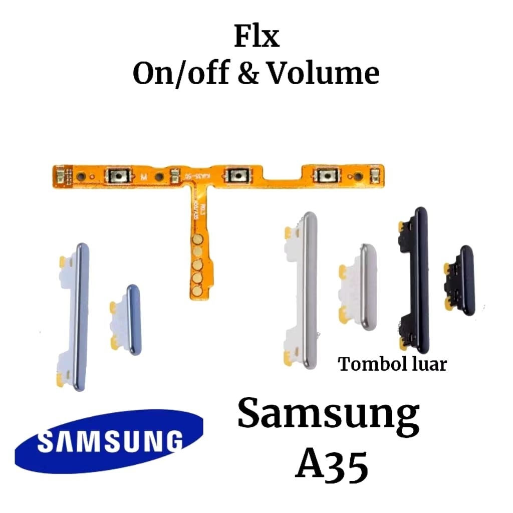 Flexible Power On Off Samsung A35 A356 – Sparepart HP Original