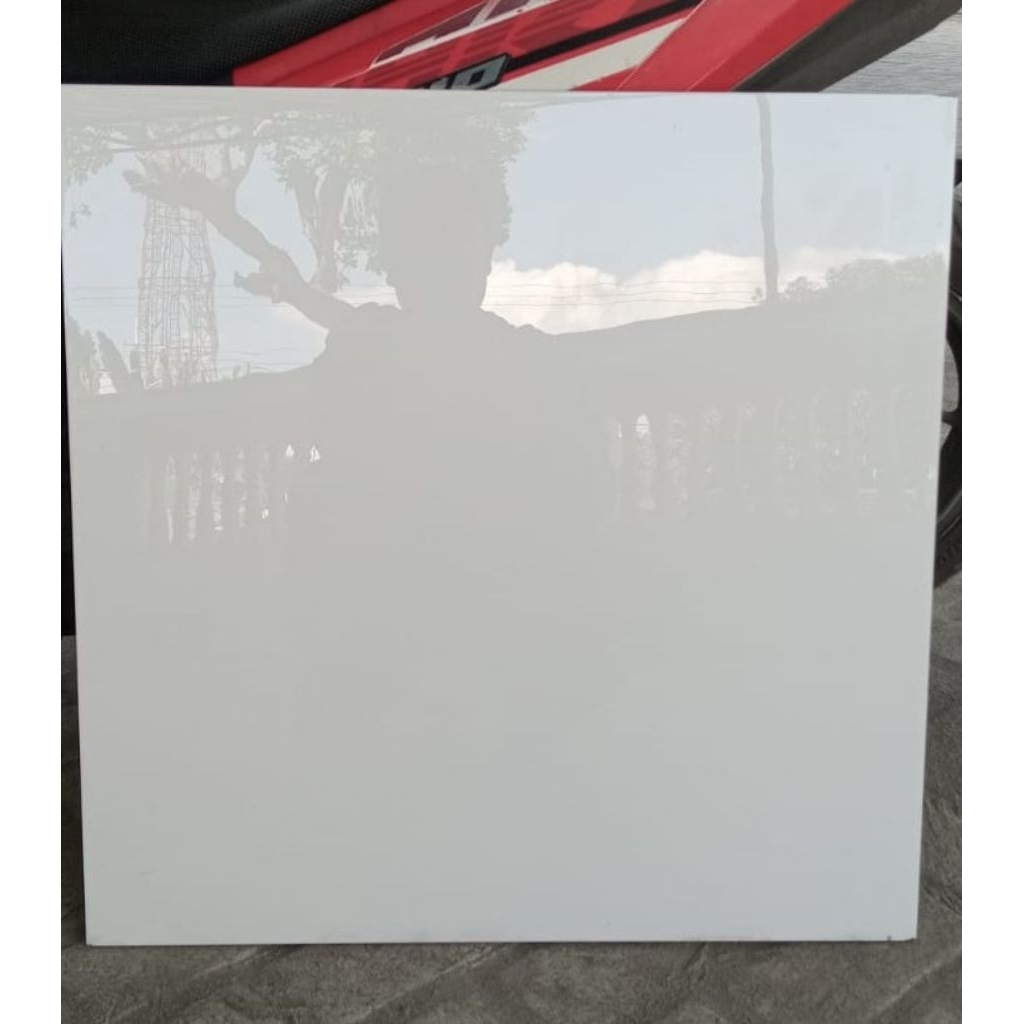 Granit Lantai Double Loading 60x60 Putih Semu Krem Cassania Floor CFCJ260600 FH Putih Polos