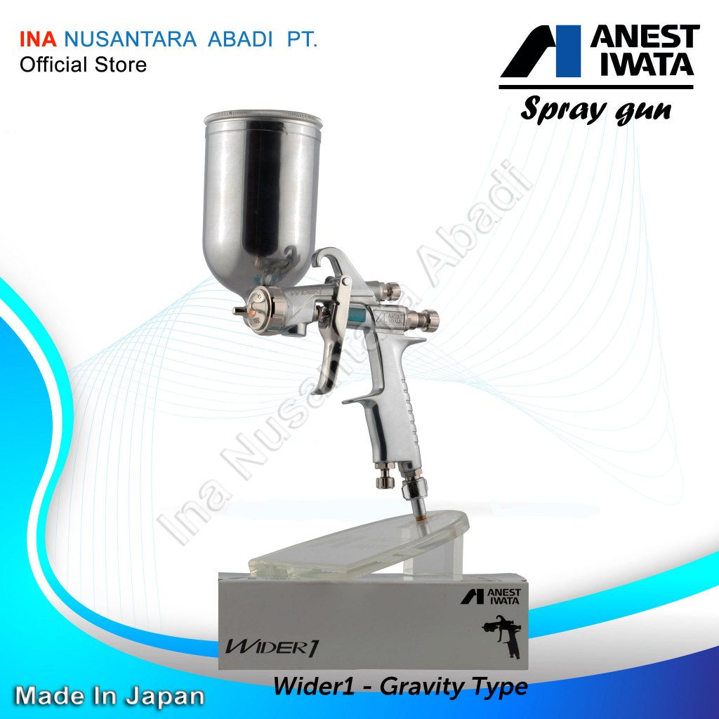 WIDER1 Gravity - Spray Gun - Anest Iwata
