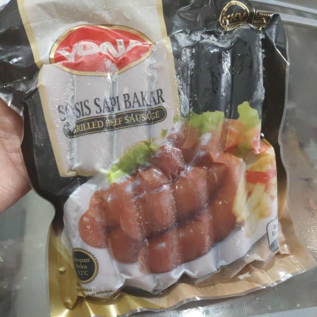 Yona Sosis Sapi Bakar isi 12pcs